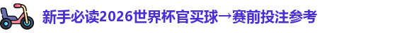 2026世界杯官买球